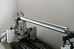 Dynamic balancing inspection of aluminum roll